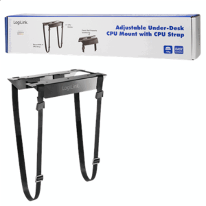 LogiLink EO0009 Adjustable Under-Desk CPU Mount, strap | Logilink - Image 5