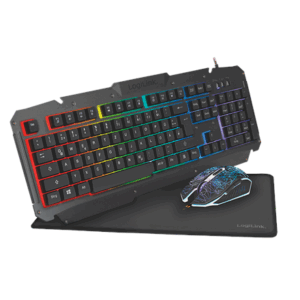 Logilink | Gaming-Set, keyboard, mouse and mouspad | ID0185 | Klaviatūra, Mouse and Pad Set | Wired | Mouse included | DE | Numeric keypad