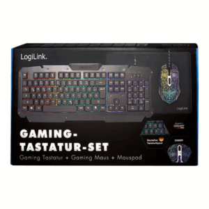 Logilink | Gaming-Set, keyboard, mouse and mouspad | ID0185 | Klaviatūra, Mouse and Pad Set | Wired | Mouse included | DE | Numeric keypad - Image 13