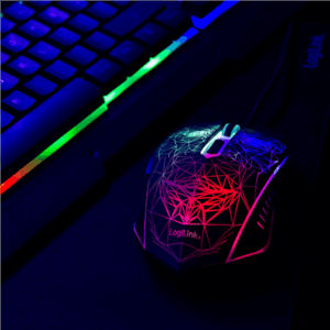 Logilink | Gaming-Set, keyboard, mouse and mouspad | ID0185 | Klaviatūra, Mouse and Pad Set | Wired | Mouse included | DE | Numeric keypad - Image 8