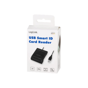 Logilink | USB 2.0 card reader, for smart ID | CR0047 | Card Reader - Image 12