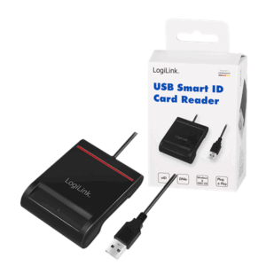 Logilink | USB 2.0 card reader, for smart ID | CR0047 | Card Reader - Image 6