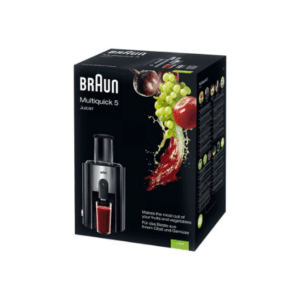Braun | J 500 Multiquick 5 | Type Juicer | Black | 900 W | Number of speeds 2 - Image 4