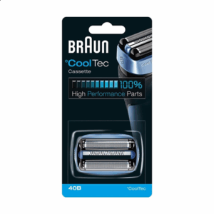 Braun | CoolTec Combi Pack Cassette replacement head | 40B | Blue | Number of shaver heads/blades 1 - Image 2