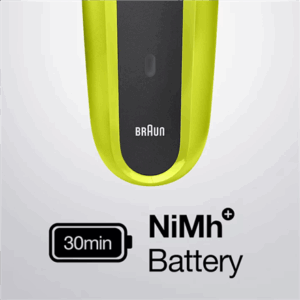 Braun | Shaver | 300BT | Operating time (max) 30 min | NiMH | Green - Image 6