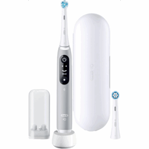 Oral-B Electric Toothbrush | iO6s | Rechargeable | For adults | Number of brush heads included 2 | Number of teeth brushing modes 5 | Grey - Image 3