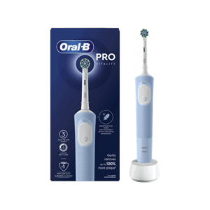 Oral-B | Electric Toothbrush | Vitality Pro | Rechargeable | For adults | Number of brush heads included 1 | Number of teeth brushing modes 3 | Blue - Image 3