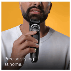 Braun Beard Trimmer | BT3440 | Cordless | Number of length steps 40 | Black - Image 2