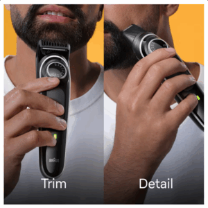 Braun Beard Trimmer | BT3440 | Cordless | Number of length steps 40 | Black - Image 3