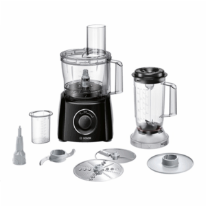Bosch | Food processor | MCM3201B | 800 W | Number of speeds 2 | Bowl capacity 2,3 L | Ice crushing | Blender | Black - Image 2