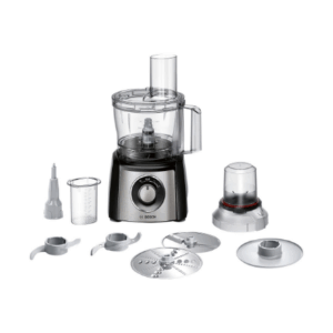 Bosch | Food Processor | MCM3401M | 800 W | Number of speeds 2 | Bowl capacity 2.3 L | Blender | Meat mincer | Black/Stainless steel - Image 9