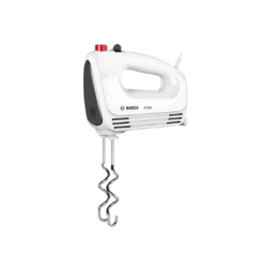 Bosch | Hand Mixer | MFQ22100 CleverMixx | Hand Mixer | 375 W | Number of speeds 4 | Turbo mode | White/Dark Grey - Image 6