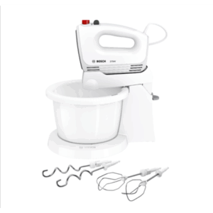 Bosch | Mixer | CleverMixx MFQ2600G | Mixer with bowl | 375 W | Number of speeds 4 | Turbo mode | White