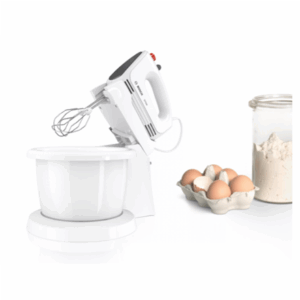 Bosch | Mixer | CleverMixx MFQ2600G | Mixer with bowl | 375 W | Number of speeds 4 | Turbo mode | White - Image 6