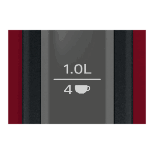 Bosch | Virdulys | DesignLine TWK3P424 | Electric | 2400 W | 1.7 L | Stainless steel | 360° rotational base | Red - Image 9