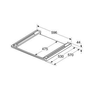 Sujungimo rėmelis Bosch WTZ27500 - Image 4