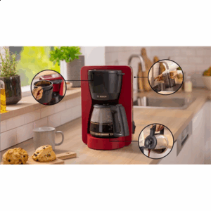 Bosch Coffee Maker | TKA2M114 MyMoment | Drip | 1200 W | Red - Image 3