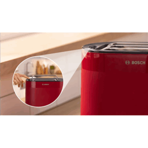 Bosch Compact Toaster | TAT2M124 MyMoment | Power 950 W | Number of slots 2 | Housing material Plastic | Red - Image 7