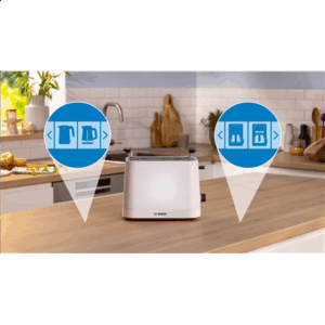 My Moment BOSCH TAT3M121 toaster (white) - Image 3