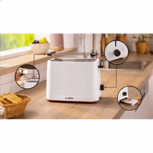 My Moment BOSCH TAT3M121 toaster (white) - Image 4