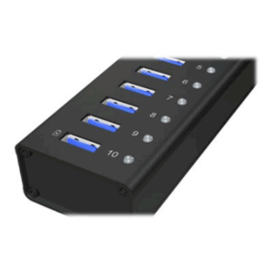 Raidsonic | 10 port USB 3.0 Hub | Icy Box IB-AC6110 - Image 10