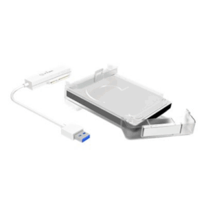 Raidsonic | ICY BOX | Adapter cable with protective a cover for 2.5" SATA hard disks to USB 3.0, blue Access LED | SATA | USB 3.0 | 2.5" - Image 4