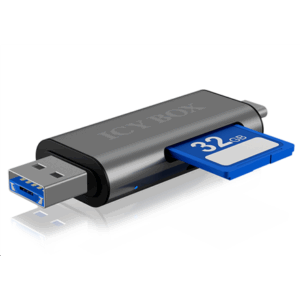 Raidsonic | External card reader with multi-USB connector | External | Micro SDHC, Micro SDXC, microSD 3.0 UHS-I SD, SDHC, SDXC, SD 2.0 UHS-I, MMC | external - Image 2