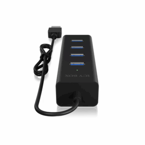 Raidsonic | 4 port USB 3.0 hub | IB-HUB1409-U3 - Image 2