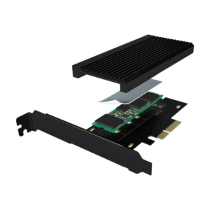 Raidsonic | Converter for 1x HDD/SSD for PCIe x4 slot | IB-PCI208-HS | Black - Image 6