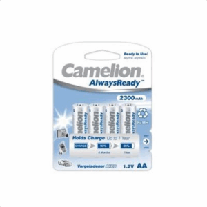 Camelion | AA/HR6 | 2300 mAh | AlwaysReady Rechargeable Batteries Ni-MH | 4 pc(s) - Image 4