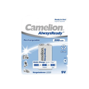 Camelion | 9V/6HR61 | 200 mAh | AlwaysReady Rechargeable Batteries Ni-MH | 1 pc(s) - Image 3