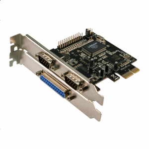 Logilink | 2 x serial (COM), 1 x parallel (LPT) | PCIe - Image 4