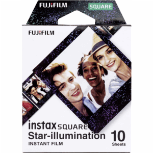 Fujifilm | Instax Square star Illumination Instant film (10pl) | 86 x 72 mm | Print Size: 86mm x 72mm, Image size: 62mm x 62mm | Quantity 10 - Image 2