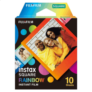Fujifilm | Instax Square Rainbow (10) Instant Film | 72 x 86 mm | 2.4 x 2.4" Image Area; 3.4 x 2.8" Print Size | Quantity 10 - Image 3