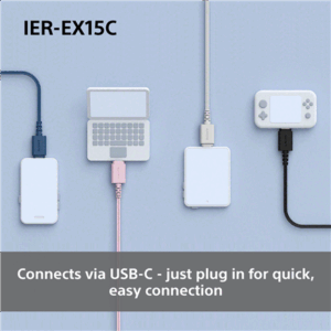 Sony Earbuds | IER‑EX15C | Wired | In-ear | Microphone | White - Image 4