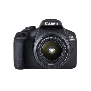 Canon | EOS | 2000D 18-55 IS II EU26 | SLR Camera Kit | Megapixel 24.1 MP | Image stabilizer | ISO sensitivity (max) 12800 | Display diagonal 3.0 " | Wi-Fi | Video recording | APS-C | Black