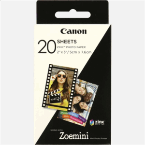 20 sheets | ZP-2030 | Photo Paper | White | 5 x 7.6 cm - Image 2
