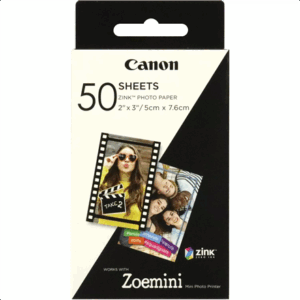 50 sheets | ZP-2030 | Photo Paper | White | 5 x 7.6 cm
