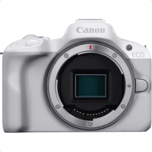 Canon | EOS R50 WH + RF-S 18-45mm F4.5-6.3 IS STM (SIP) | Megapixel 24.2 MP | Image stabilizer | ISO sensitivity (max) 32000 | Display diagonal 2.95 " | Wi-Fi | Video recording | Automatic, manual | CMOS | White - Image 2
