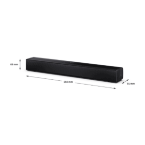 Sharp Compact 2.0 Soundbar | HT-SB121 | 120 W | Bluetooth | Black | Wireless connection - Image 13