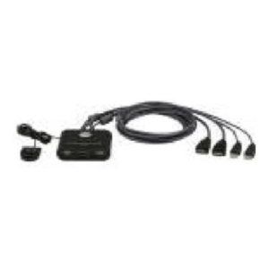 Aten | 2-Port USB FHD HDMI Cable KVM Switch | CS22HF - Image 2