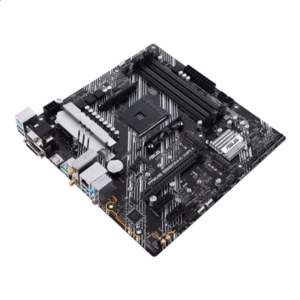 Mainboard|ASUS|AMD B550|SAM4|MicroATX|Memory DDR4|Memory slots 4|2xPCI-Express 3.0 1x|1xPCI-Express 4.0 16x|2xM.2|1x15pin D-sub|1xDVI-D|1xHDMI|2xAudio-In|1xAudio-Out|6xUSB 3.2|1xPS/2|1xRJ45|PRIMEB550M-AWIFIII - Image 6