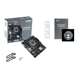 Asus | PRIME H610M-D D4 | Processor family Intel | Processor socket LGA1700 | DDR4 DIMM | Memory slots 2 | Supported hard disk drive interfaces SATA, M.2 | Number of SATA connectors 4 | Chipset Intel H610 | mATX - Image 11