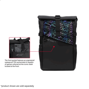 Asus BP4701 ROG BACKPACK/15_17 | Asus BP4701 | Notebook carrying backpack | Fits up to size 17 " | Backpack | Black - Image 7