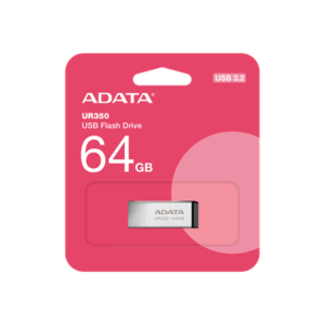 MEMORY DRIVE FLASH USB3.2 64GB/BLACK UR350-64G-RSR/BK ADATA - Image 5