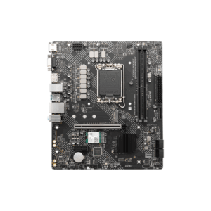 MSI PRO H610M-G WIFI DDR4 | Processor family Intel | Processor socket LGA1700 | DDR4 | Supported hard disk drive interfaces SATA, M.2 | Number of SATA connectors 4 - Image 4