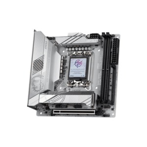 MSI MPG Z890I EDGE TI WIFI | Processor family Intel | Processor socket LGA1851 | Supported hard disk drive interfaces SATA, M.2 | Number of SATA connectors 2 - Image 3