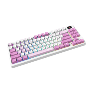 MSI FORGE GK600 TKL WIRELESS VIOLET | Žaidimų klaviatūra | Wireless | US | 2.4 GHz Wireless, Bluetooth, USB 2.0 | Mechanical Linear - Image 2