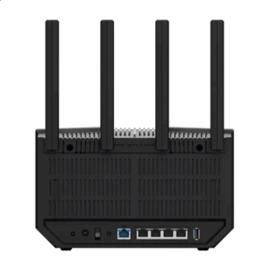 Wireless Router|ASUS|Wireless Router|9700 Mbps|IEEE 802.11a/b/g|IEEE 802.11n|IEEE 802.11ac|IEEE 802.11ax|Number of antennas 4|RT-BE92U - Image 4