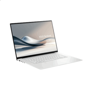 Nešiojamas kompiuteris|ASUS|ZenBook Series|UM5606WA-RK217W|CPU  AMD Ryzen AI 9|365|2000 MHz|16"|2880x1800|RAM 24GB|LPDDR5x|SSD 1TB|AMD Radeon 880M Graphics|Integrated|ENG|Card Reader SD|Windows 11 Home|White|1.5 kg|90NB13M2-M00FV0 - Image 2